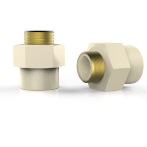 بوشن یکسر مغزی فلز CPVC فشار قوی